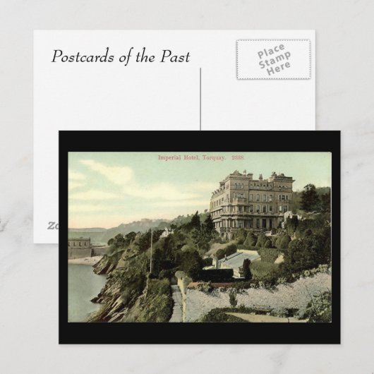 Alte Postkarte - Torquay, Devon (Vorne/Hinten)