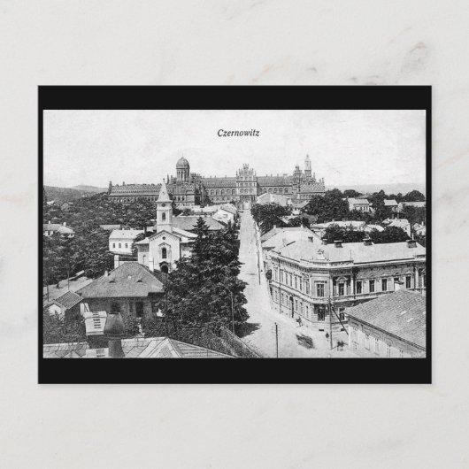 Alte Postkarte - Tscherniwtsi (Czernowitz), Ukrain (Vorderseite)