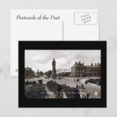 Alte Postkarte - Uhrturm, Skegness (Vorne/Hinten)