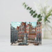 Alte Postkarte - Universität Birmingham (Stehend Vorderseite)