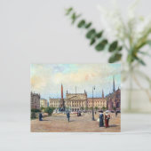 Alte Postkarte - Universität Leipzig (Stehend Vorderseite)