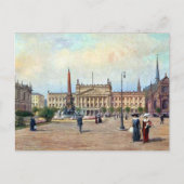Alte Postkarte - Universität Leipzig (Vorderseite)