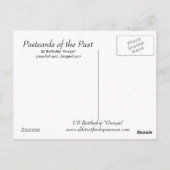 Alte Postkarte - USS Georgia (Rückseite)