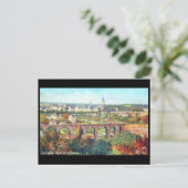 Alte Postkarte - Vallee de la Petrusse, Luxemburg (Stehend Vorderseite)