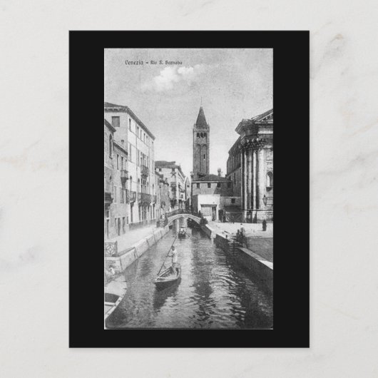 Alte Postkarte - Venedig, Italien (Vorderseite)