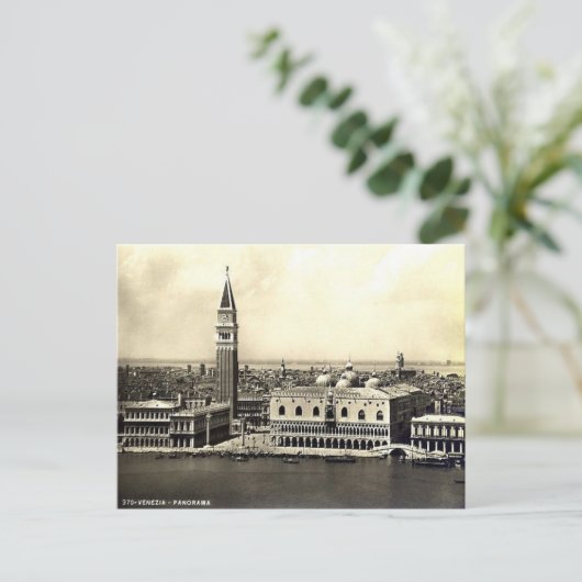Alte Postkarte - Venedig - Panorama (Stehend Vorderseite)