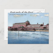 Alte Postkarte - Venice Lido, Italien (Vorne/Hinten)