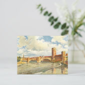 Alte Postkarte - Verona, Italien (Stehend Vorderseite)
