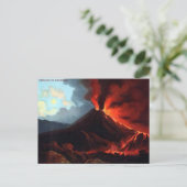 Alte Postkarte - Vesuv (Stehend Vorderseite)