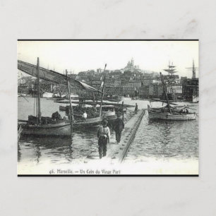 Alte Postkarte - Vieux Port, Marseille