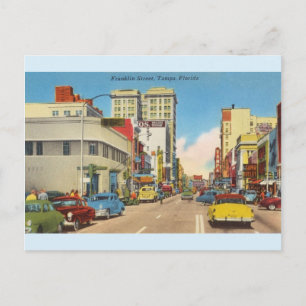 Alte Postkarte von Tampa, Florida