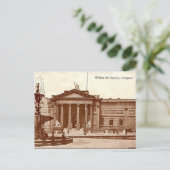 Alte Postkarte - Walker Art Gallery, Liverpool (Stehend Vorderseite)