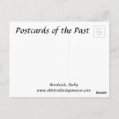 Alte Postkarte - Wardwick, Derby (Rückseite)