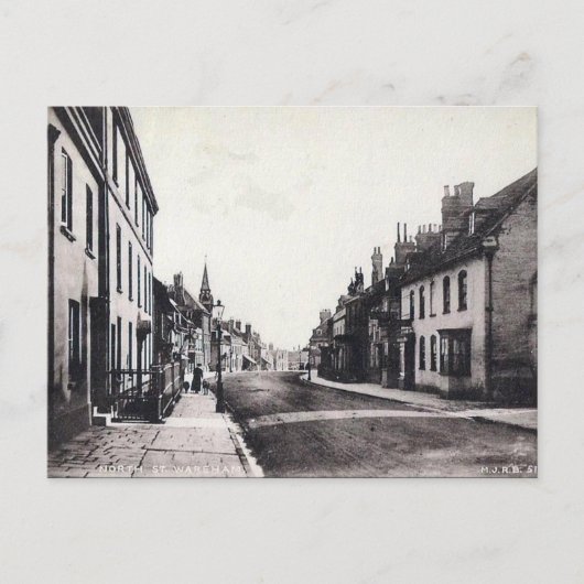 Alte Postkarte - Wareham, Dorset (Vorderseite)
