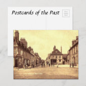 Alte Postkarte - Wareham, Dorset (Vorne/Hinten)