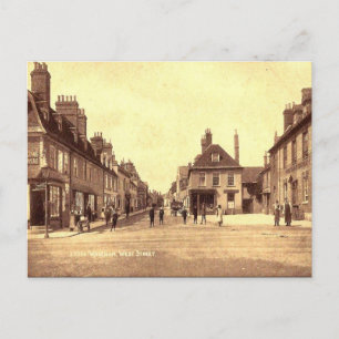 Alte Postkarte - Wareham, Dorset