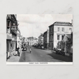 Alte Postkarte - Warminster, Wiltshire