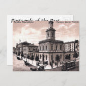 Alte Postkarte - Warschau, Polen (Vorne/Hinten)