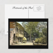 Alte Postkarte, Warwick, Typ Cliff Mill Postkarte (Vorne/Hinten)