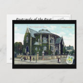 Alte Postkarte - Wellingborough, Northants (Vorne/Hinten)