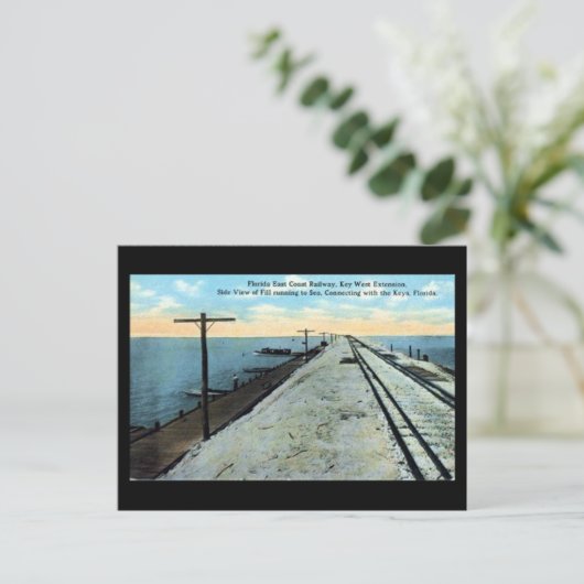 Alte Postkarte - West-Bahn (Stehend Vorderseite)