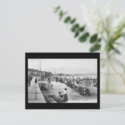 Alte Postkarte - Weymouth, Dorset (Stehend Vorderseite)