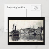 Alte Postkarte - Weymouth, Dorset (Vorne/Hinten)