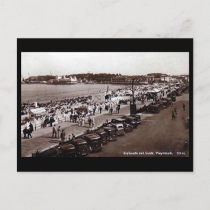 Alte Postkarte, Weymouth, Dorset Postkarte