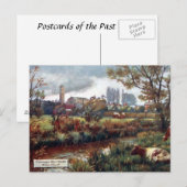 Alte Postkarte - Wilton, Wiltshire (Vorne/Hinten)