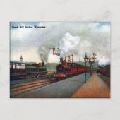 Alte Postkarte - Worcester (Vorderseite)