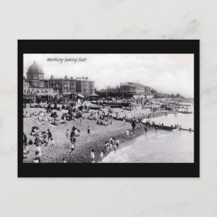 Alte Postkarte, Worthing Beach Postkarte
