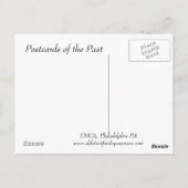 Alte Postkarte - YMCA, Philadelphia PA (Rückseite)