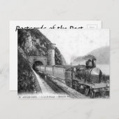 Alte Postkarte - Zug, Aix-les-Bains (Vorne/Hinten)