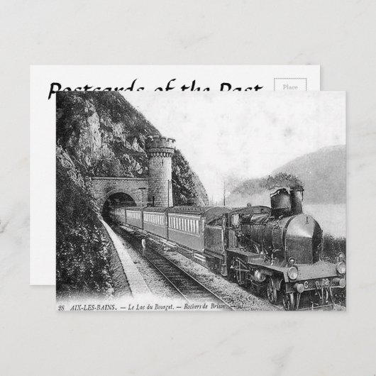 Alte Postkarte - Zug, Aix-les-Bains (Vorne/Hinten)