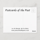 Alte Postkarte - Zug, Aix-les-Bains (Rückseite)