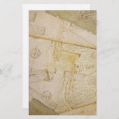 Alte Postkarten-Geschichte Briefpapier (Vorne/Hinten)