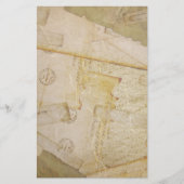 Alte Postkarten-Geschichte Briefpapier (Vorderseite)