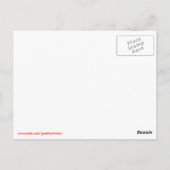 Alte Prinzessin Tower Funny Geburtstag Postkarten (Rückseite)