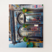Alte Pubs in London. Puzzle (Vertikal)
