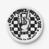 Alte PUNKS die nie Pappteller (Vorderseite)