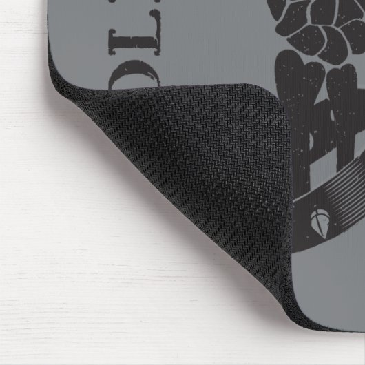 Alte Punks Die nie Skeleton Rock auf gotisch Mousepad (Ecke)