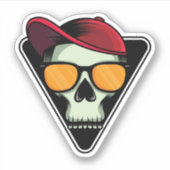 alte Punks nie die Aufkleber (Vorderseite)