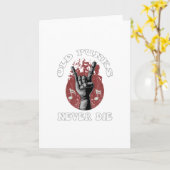 Alte Punks nie Die, Punk Beruflich Karte (Gelbe Blume)