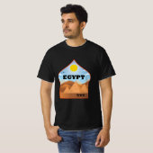 Alte Pyramiden aus Ägypten T-Shirt (Vorne ganz)