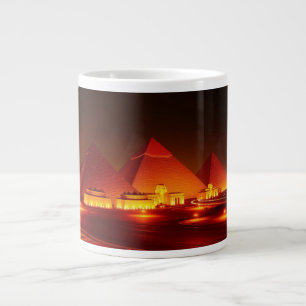 Alte Pyramiden Jumbo-Tasse