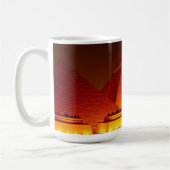 Alte Pyramiden Kaffeetasse (Links)