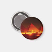 Alte Pyramiden Magnet (Vorderseite/Rückseite)
