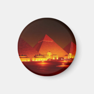 Alte Pyramiden Magnet