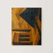 Alte Pyramiden Mystique Puzzle Gold Blue (Vertikal)