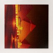 Alte Pyramiden Puzzle (Horizontal)